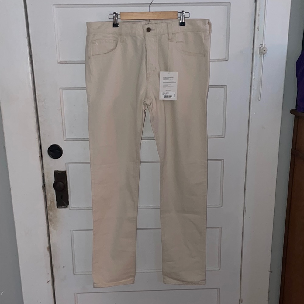 AG Adriano Goldschmied Men's Tan Chinos